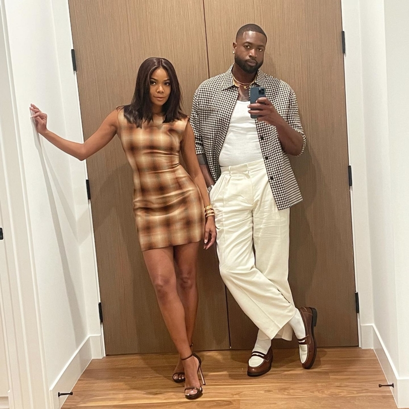 Gabrielle Union & Dwayne Wade | Instagram/@gabunion