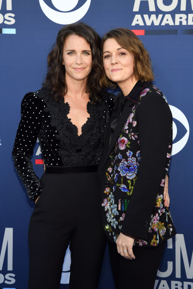 Brandi Carlile and Catherine Shepherd | Getty Images Photo by Ethan Miller