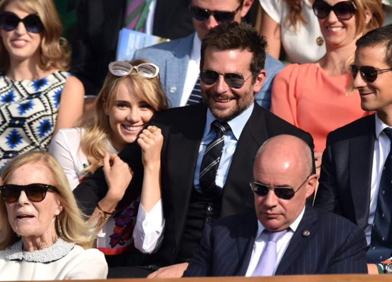 Bradley Cooper and Suki Waterhouse | Getty Images Photo by Karwai Tang/WireImage
