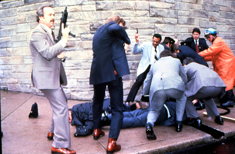 Reagan’s Assassination Attempt | Getty Images Photo by Dirck Halstead/Liaison