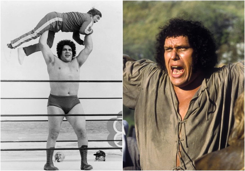 André the Giant | Alamy Stock Photo by Globe Photos/MediaPunch & 20th Century Fox/PictureLux/The Hollywood Archive
