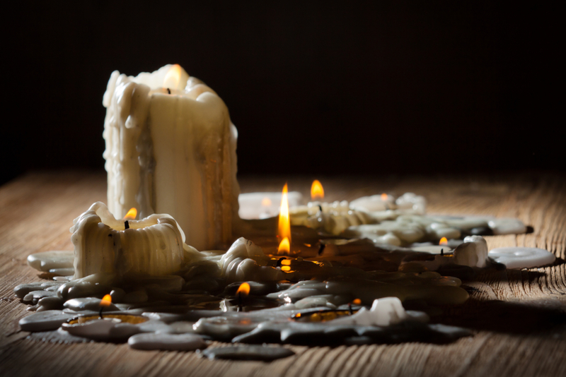 Cool Down That Candle Wax | Shutterstock Photo by Shaiith