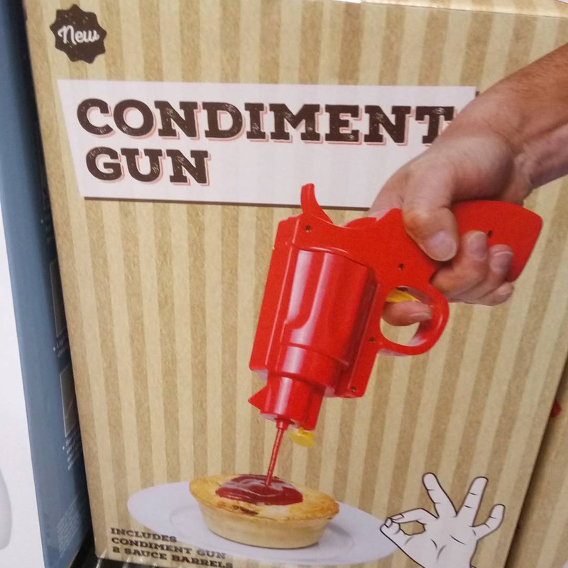 The Condiment Shooter | Instagram/@alexiedavis67