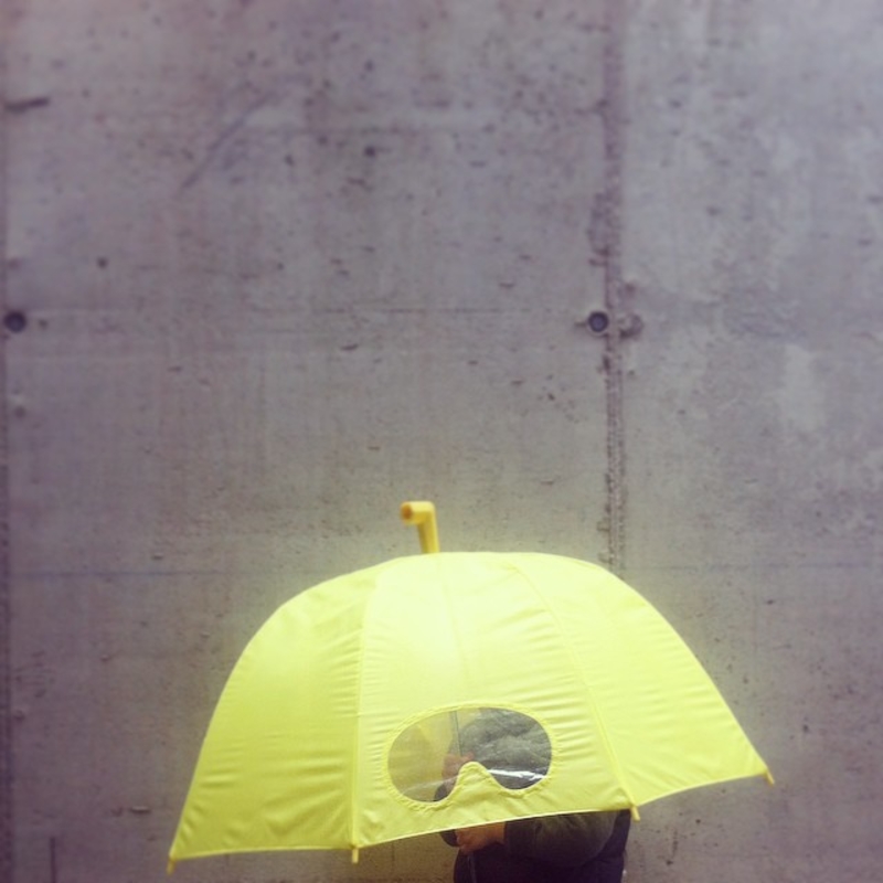 Goggle Umbrella | Instagram/@mariannapi