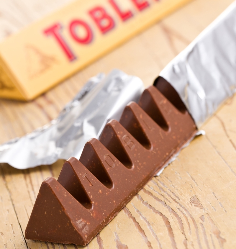 The Shape of Toblerones | Alamy Stock Photo