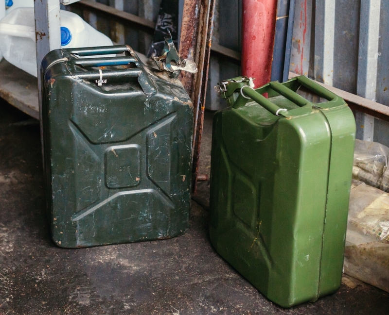 Three Handles on Jerry Can | Shutterstock