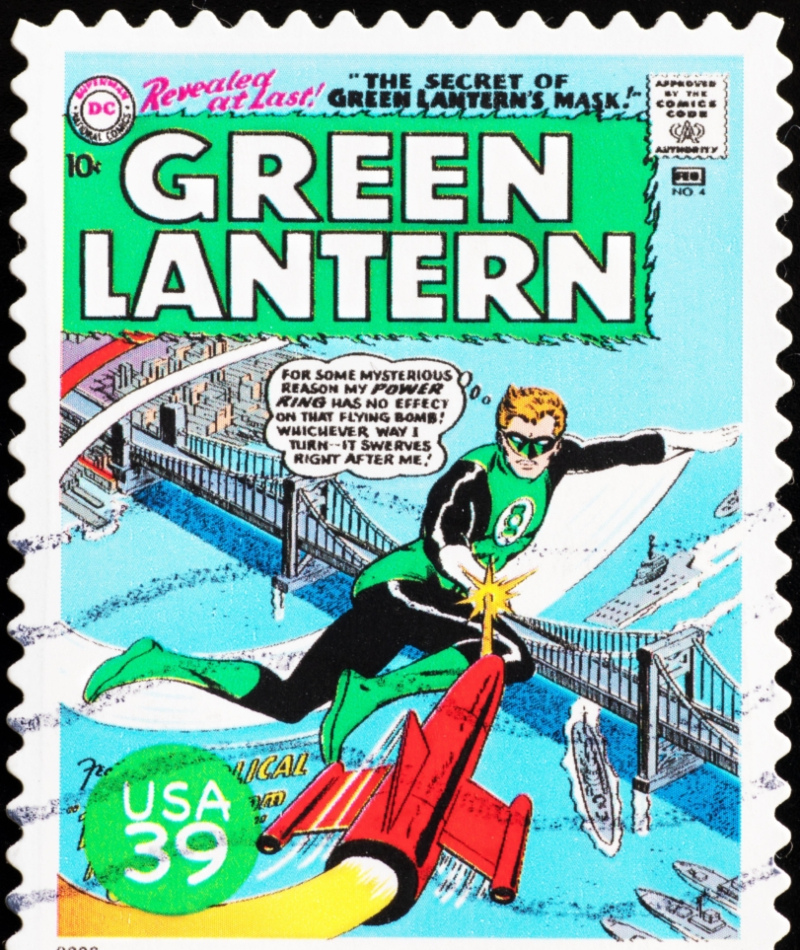 He Inspired the ‘Green Lantern’ | Alamy Stock Photo by Peregrine 
