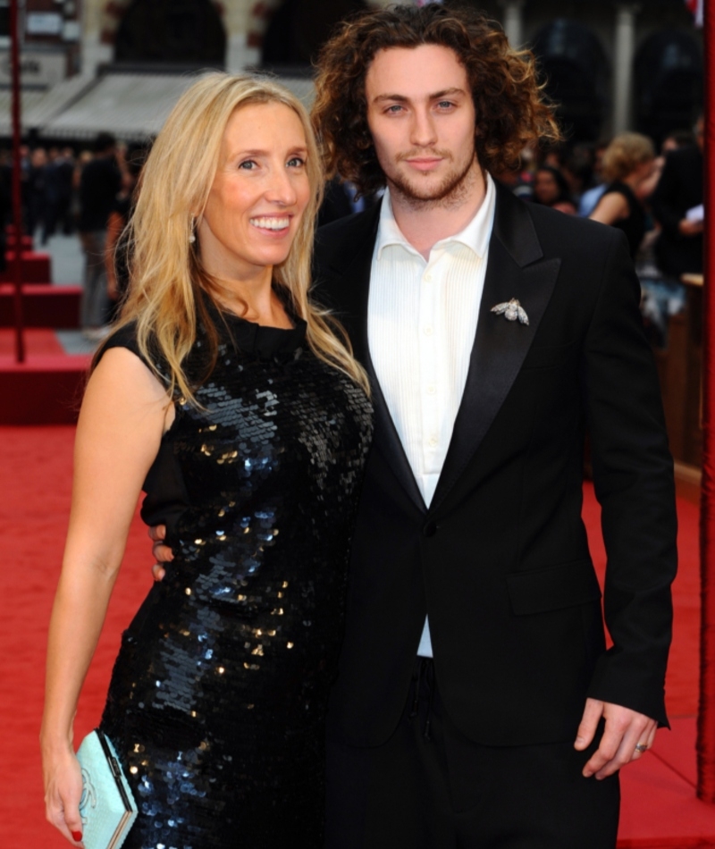 Aaron and Sam Taylor-Johnson | Getty Images Photo by Anthony Harvey