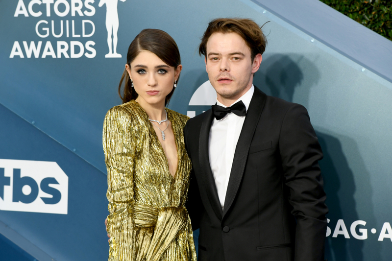 Charlie Heaton and Natalia Dyer | Getty Images Photo by Jeff Kravitz/FilmMagic