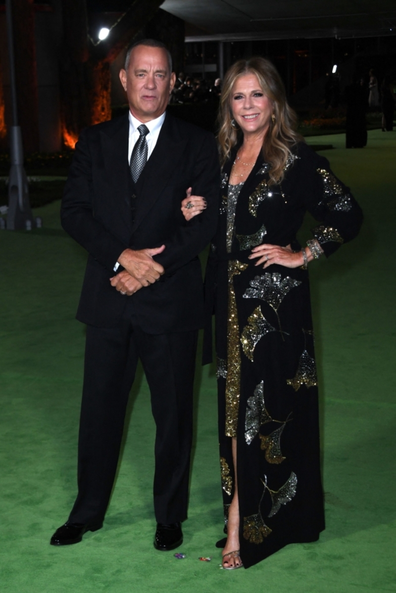 Tom Hanks and Rita Wilson | Getty Images Photo by VALERIE MACON/AFP