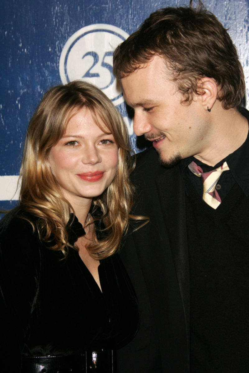 Michelle Williams and Heath Ledger | Getty Images Photo by Evan Agostini