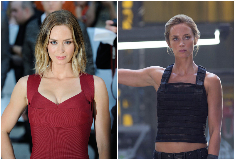 Emily Blunt Transformed for “Edge of Tomorrow” | Alamy Stock Photo by WENN Rights Ltd & Cinematic Collection/WARNER BROS