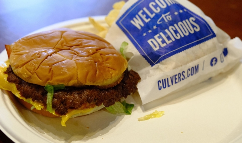 Culver's Veggie Burger | Alamy Stock Photo Photo by Darryl Brooks