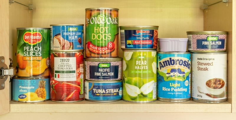Eating Too Many Canned Foods | Alamy Stock Photo