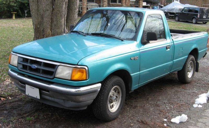 1997 Ford Ranger Had a Horrible Transmission | Alamy Stock Photo by Car Collection 