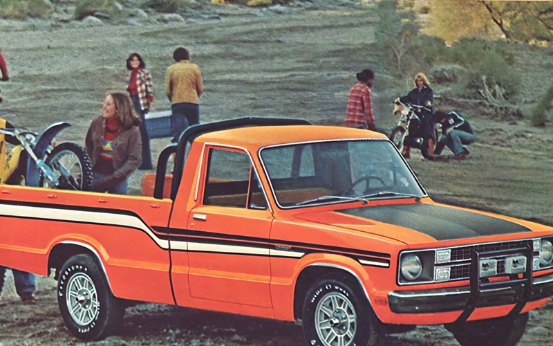 The 1972 Ford Courier Was Underbuilt | Alamy Stock Photo by Classic-Ads