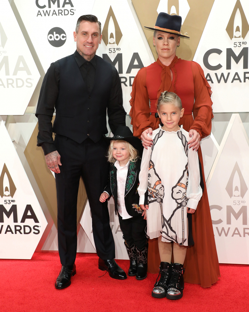 Pink and Carey Hart | Getty Images Photo by Taylor Hill