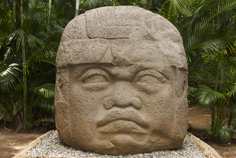 A Stone Head Portrayal of a Warrior | Shutterstock