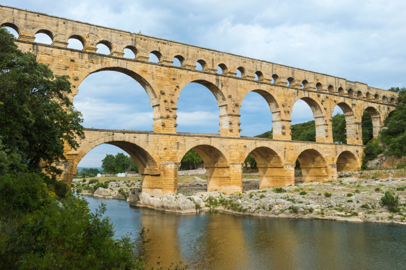 Pont du Gard - France | Alamy Stock Photo by Michel & Gabrielle Therin-Weise 