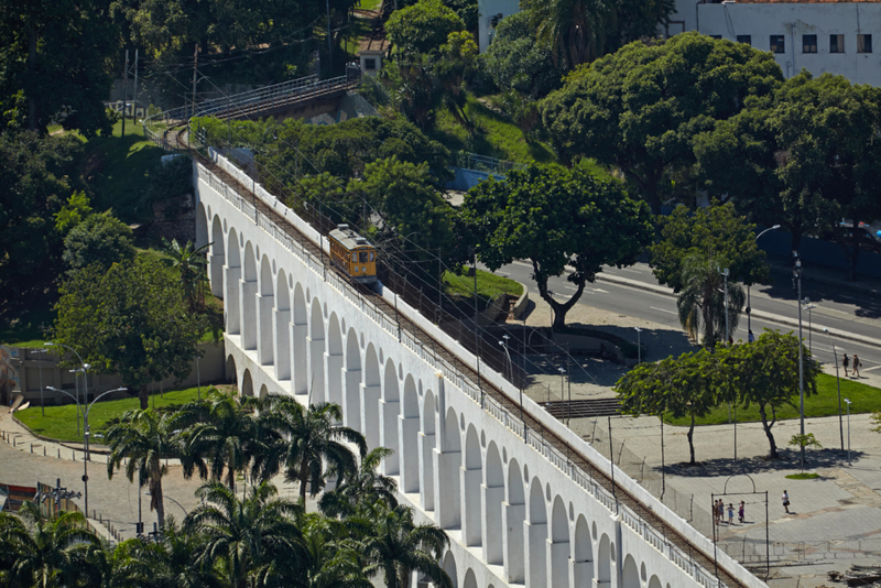 Carioca Aqueduct - Rio de Janeiro | Alamy Stock Photo by David Wall 