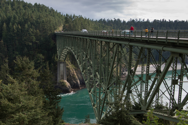 Deception Pass Bridge, Washington State | Alamy Stock Photo by Keith Levit