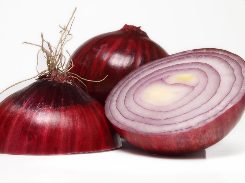 Remove Burn Stains With a Raw Onion | Alamy Stock Photo