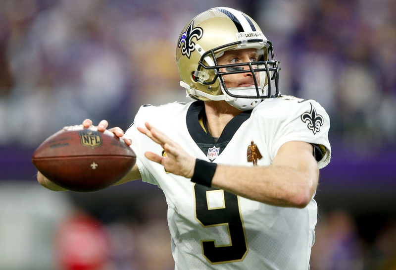 Drew Brees | Getty Images Photo by Jamie Squire