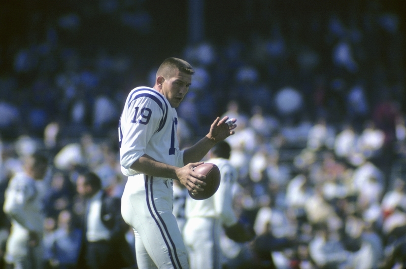 Johnny Unitas | Getty Images Photo by Robert Riger