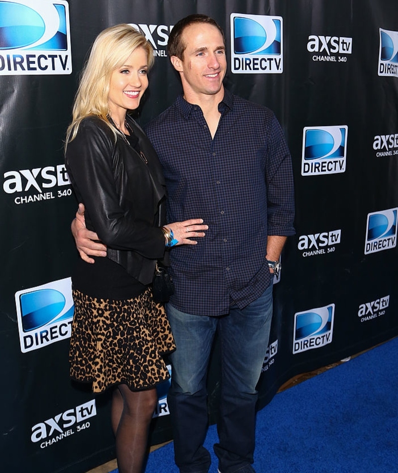 Drew Brees & Brittany Dudchenko | Getty Images Photo by Charles Norfleet/FilmMagic