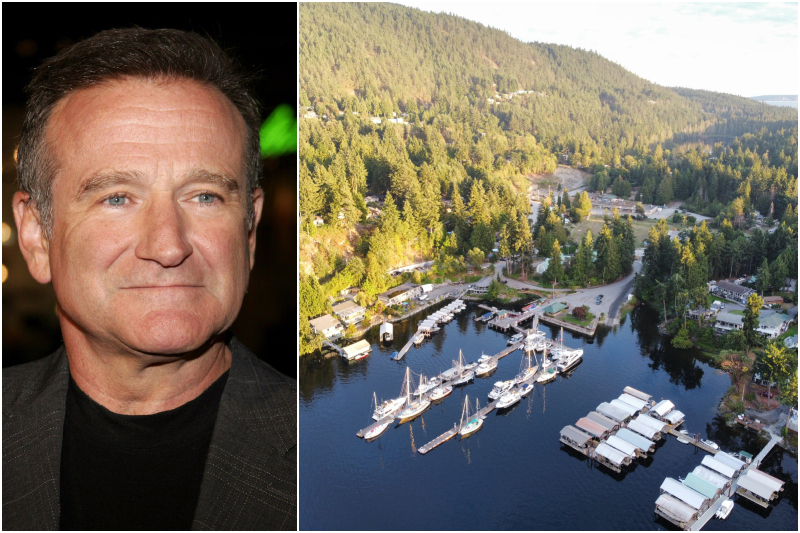 Robin Williams - Pender Harbor, British Columbia | Shutterstock
