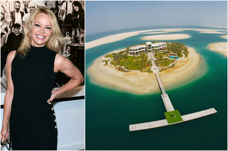 Pamela Anderson – Dubai | Getty Images Photo by Michael Bezjia/Maddox Gallery Los Angeles & Nakheel/Handout
