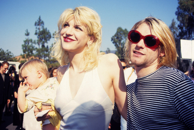 Courtney Love and Kurt Cobain | Getty Images Photo by Terry McGinnis/WireImage