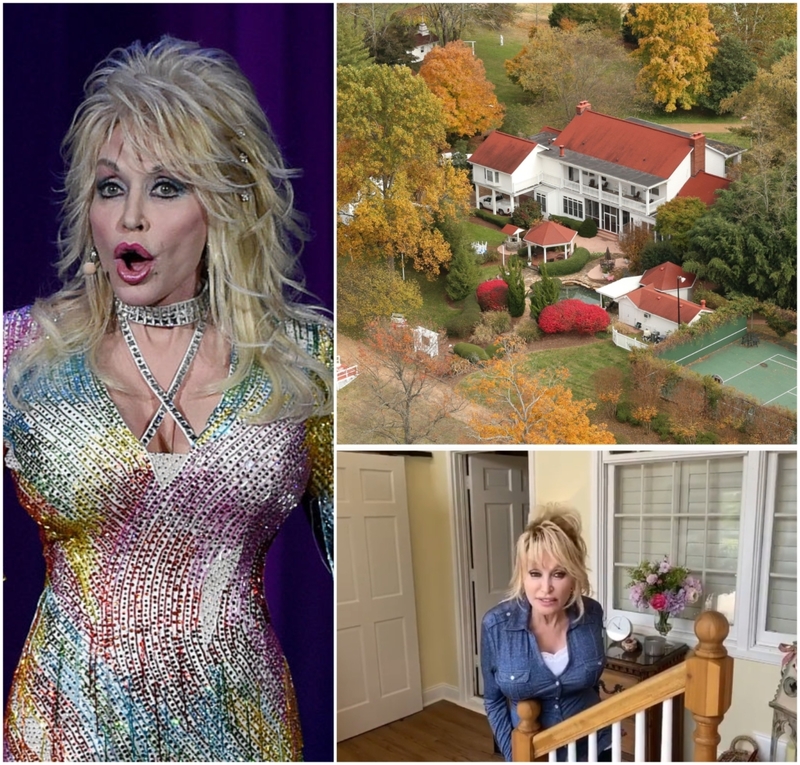 Dolly Parton -Brentwood, $845K, Tennessee | Getty Images Photo by Rick Diamond & Alamy Stock Photo & Instagram/@dollyparton