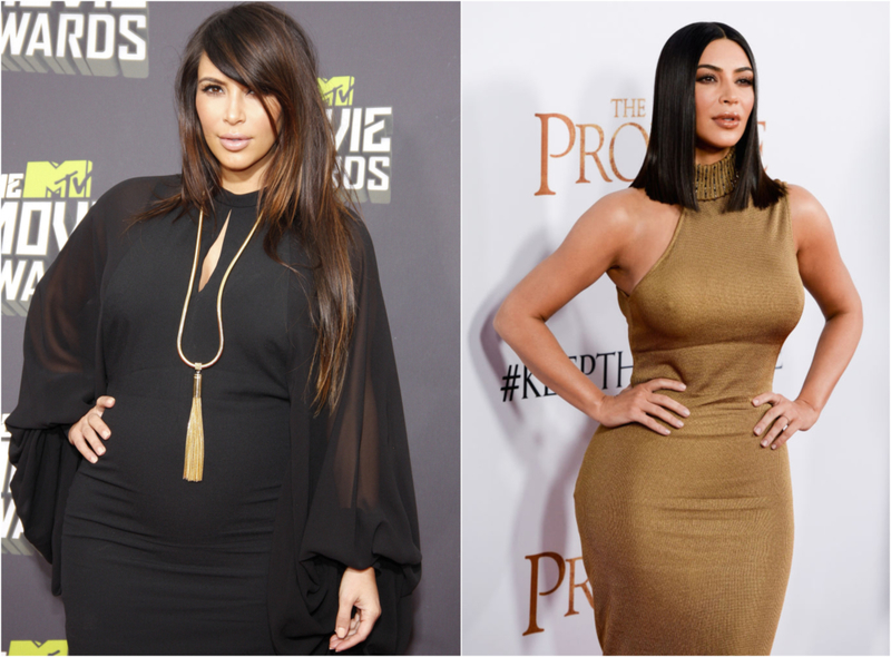 Kim Kardashian - 70 Pounds | Shutterstock & Getty Images Photo by Tara Ziemba