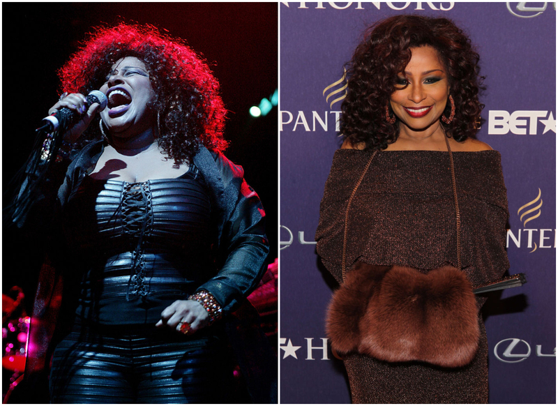 Chaka Khan – 60 Pounds | Getty Images Photo by Don Arnold/WireImage & Paul Morigi