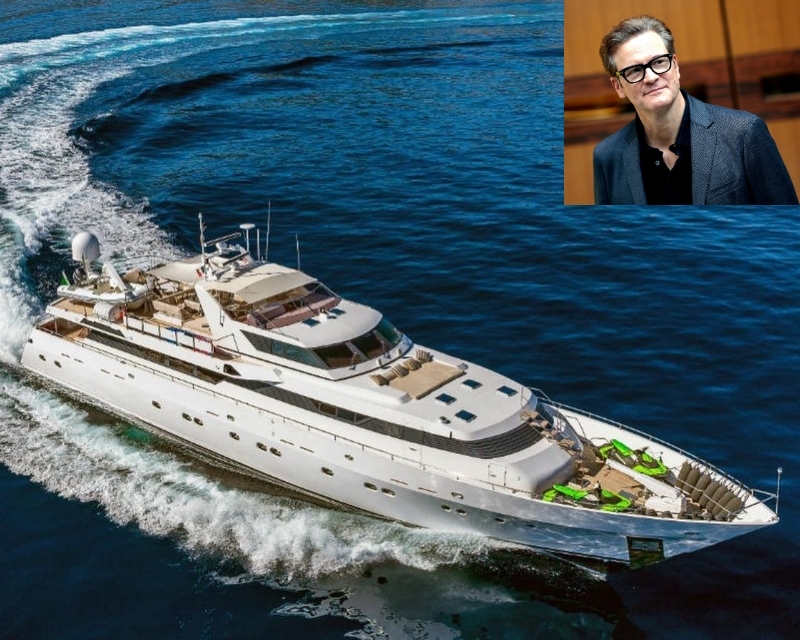 Colin Firth Splurges on His Sunliner | Instagram/@csoyachts & Alamy Stock Photo by insidefoto srl/Alamy Live News/Insidefoto di andrea staccioli 