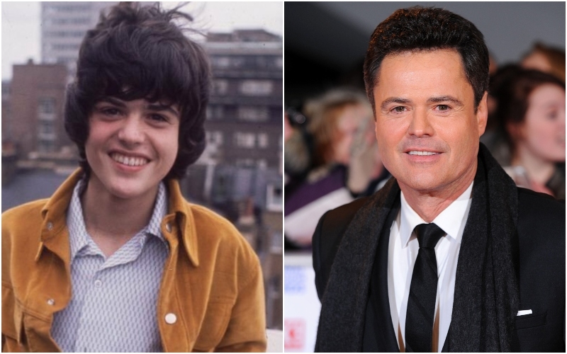 Donny Osmond | Getty Images Photo by Hulton Archive & Alamy Stock Photo by Dominic Lipinski/PA Images
