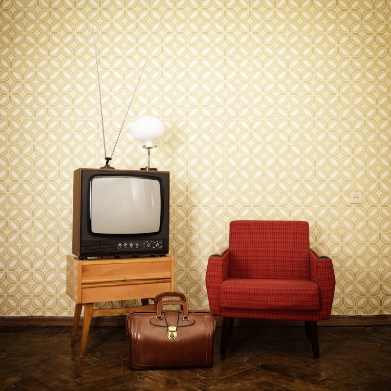 Messing Around with the TV Antennae | Shutterstock Photo by Khorzhevska
