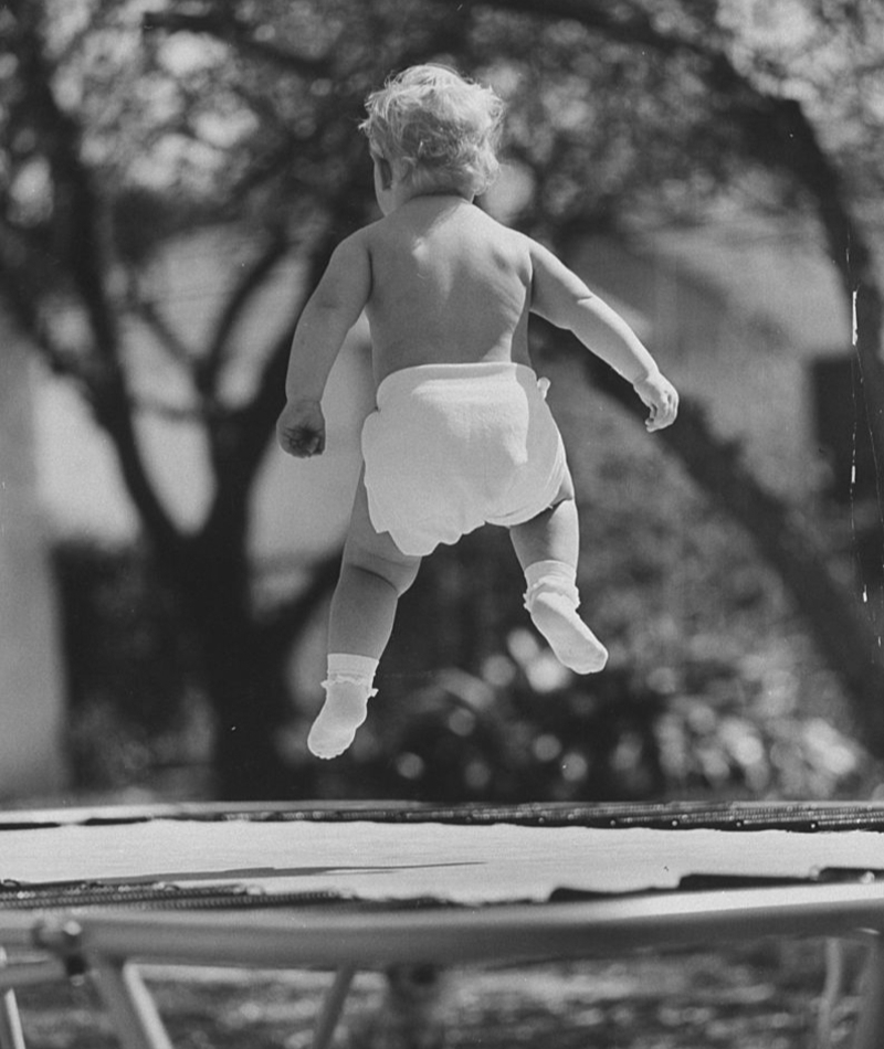 No Safety Nets on Trampolines | Getty Images Photo by Ralph Crane/The LIFE Picture Collection
