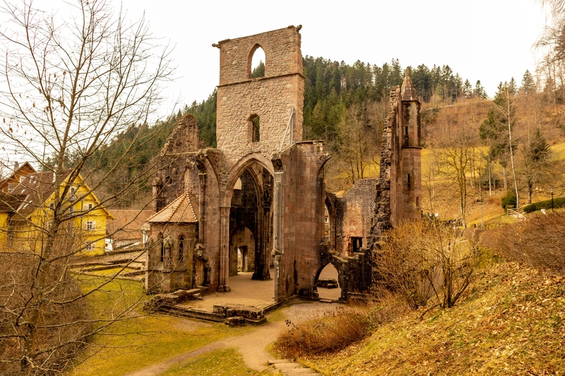 All Saint's Abbey in the Black Forest in Germany | Alamy Stock Photo by WireStock,Inc.