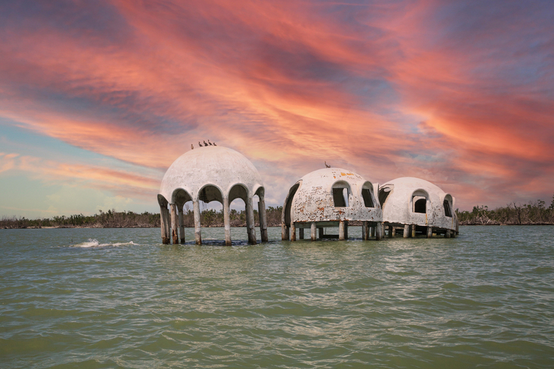 Abandoned Dome Houses in Southwest Florida | Shutterstock