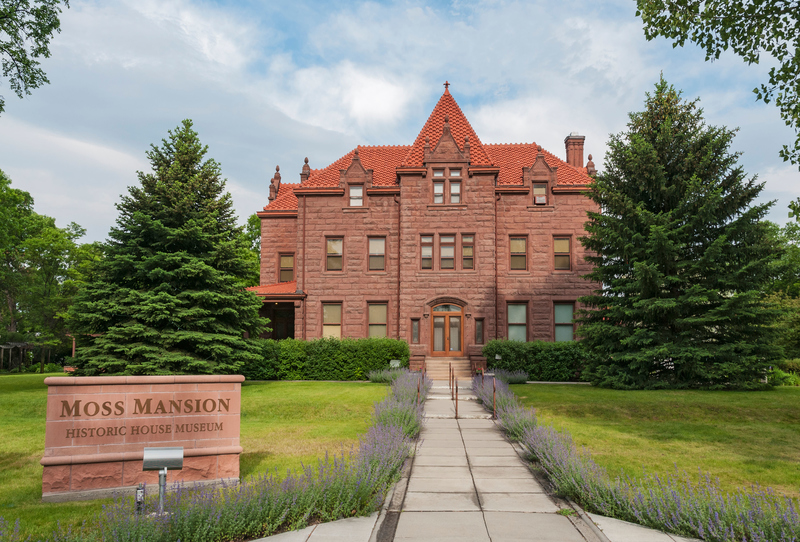 Montana - Moss Mansion | Alamy Stock Photo