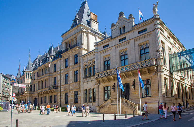 Grand Ducal Palace, Luxembourg | Alamy Stock Photo