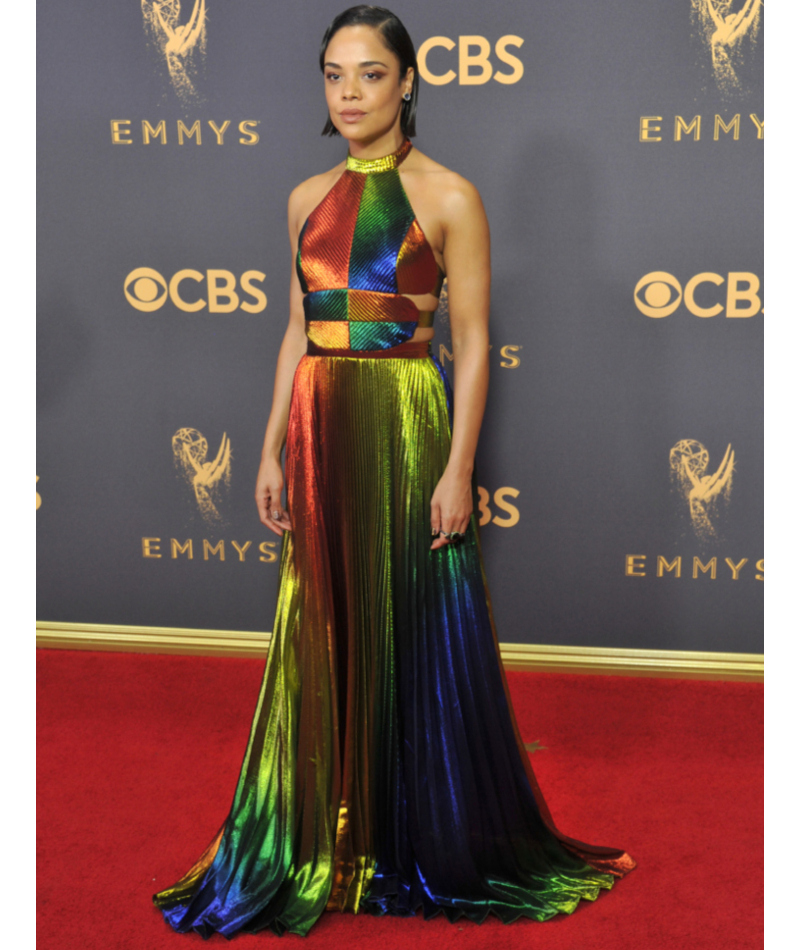 Tessa Thompson in 2017 | Getty Images Photo by Gregg DeGuire