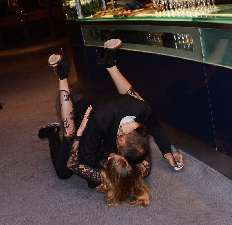 Cara Delevigne Causes a Scene | Getty Images Photo by David M. Benett