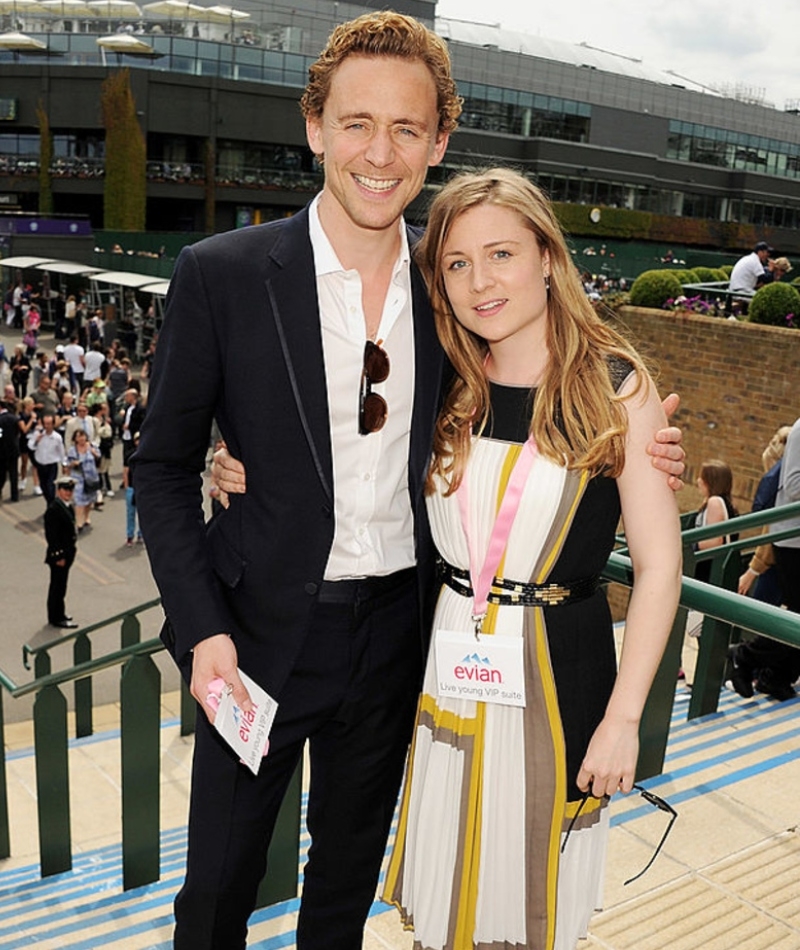 Tom Hiddleston With His Younger Sister Emma | Getty Images Photo by Dave M. Benett
