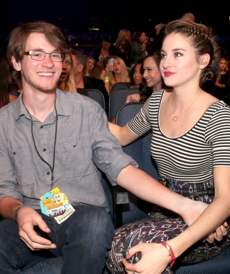 Shailene Woodley With Her Brother Tanner Woodley | Getty Images Photo by Christopher Polk/MTV1415
