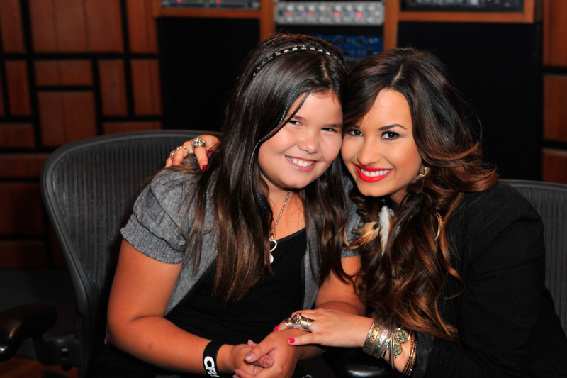 Demi Lovato With Her Younger Sister Madison De La Garza | Getty Images Photo by Alberto E. Rodriguez