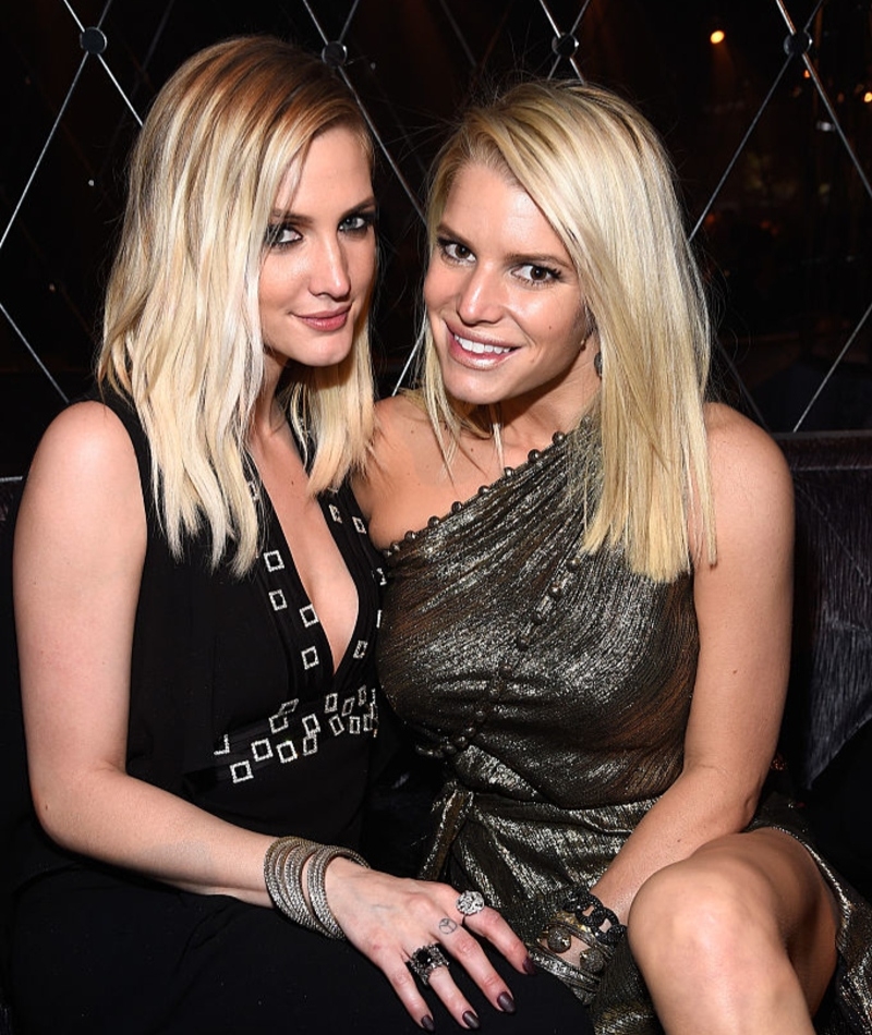 Jessica Simpson With Her Sister Ashlee | Getty Images Photo by Frazer Harrison