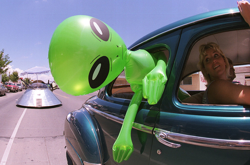 If You Don’t Like Aliens, You Can Leave | Getty Images Photo by Joe Raedle/Newsmakers
